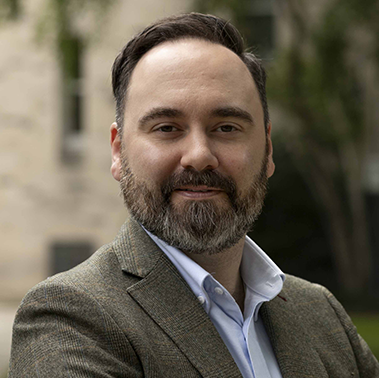 Headshot of James Roussain